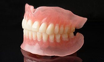 Full set of dentures in Bakersfield