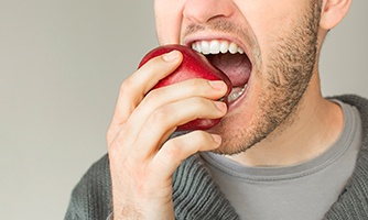 Less invasive treatment means you can eat a wider range of foods